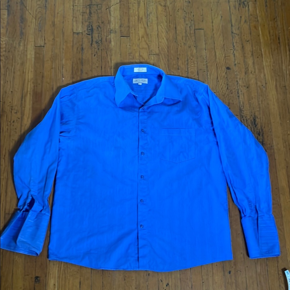 Men’s XL Eighty Eight Blue Dress Shirt Long Sleeve